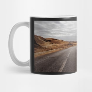 Road Through North African Landscape Mug